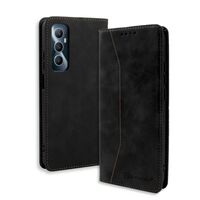 Θήκη Bodycell PU Leather Book για Realme C65 - Μαύρη
