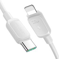 Joyroom S-CL020A13 Καλώδιο USB-C σε Lightning 2m Λευκό