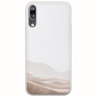 Windy Desert Huawei P20 Flexible TPU (Διάφανη Σιλικόνη)