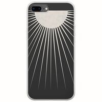 Minimal Moon iPhone 7 Plus Flexible TPU (Διάφανη Σιλικόνη)