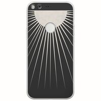 Minimal Moon Google Pixel XL Flexible TPU (Διάφανη Σιλικόνη)