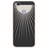 Minimal Moon Google Pixel 2 Flexible TPU (Διάφανη Σιλικόνη)