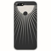 Minimal Moon Huawei Y7 2018 / Y7 Prime 2018 Flexible TPU (Διάφανη Σιλικόνη)