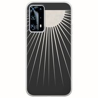Minimal Moon Huawei P40 Flexible TPU (Διάφανη Σιλικόνη)