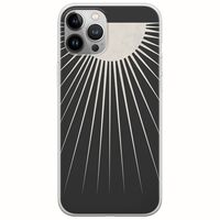 Minimal Moon iPhone 12 Pro Max Flexible TPU (Διάφανη Σιλικόνη)