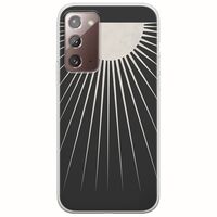 Minimal Moon Samsung Galaxy Note 20 Flexible TPU (Διάφανη Σιλικόνη)