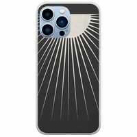 Minimal Moon iPhone 14 Pro Max Flexible TPU (Διάφανη Σιλικόνη)