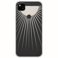 Minimal Moon Google Pixel 4a 4G Flexible TPU (Διάφανη Σιλικόνη)