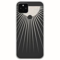 Minimal Moon Google Pixel 4a 5G Flexible TPU (Διάφανη Σιλικόνη)