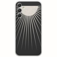 Minimal Moon Samsung Galaxy A34 5G Flexible TPU (Διάφανη Σιλικόνη)