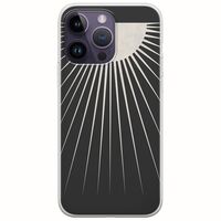 Minimal Moon iPhone 15 Pro Flexible TPU (Διάφανη Σιλικόνη)