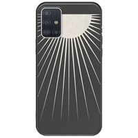 Minimal Moon Samsung Galaxy A51 Black TPU (Μαύρη Σιλικόνη)
