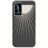 Minimal Moon Huawei P40 Black TPU (Μαύρη Σιλικόνη)