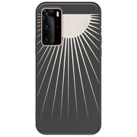 Minimal Moon Huawei P40 Pro Black TPU (Μαύρη Σιλικόνη)