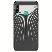 Minimal Moon Huawei P40 Lite E Black TPU (Μαύρη Σιλικόνη)