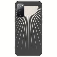 Minimal Moon Samsung Galaxy S20 FE Black TPU (Μαύρη Σιλικόνη)