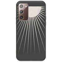 Minimal Moon Samsung Galaxy Note 20 Black TPU (Μαύρη Σιλικόνη)