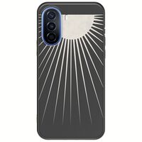 Minimal Moon Huawei Nova Y70 Black TPU (Μαύρη Σιλικόνη)