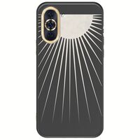 Minimal Moon Huawei Nova 10 Black TPU (Μαύρη Σιλικόνη)
