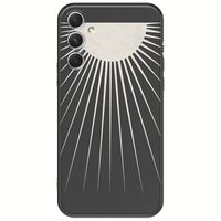 Minimal Moon Samsung Galaxy A34 5G Black TPU (Μαύρη Σιλικόνη)