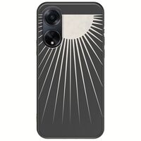 Minimal Moon Oppo A98 5G Black TPU (Μαύρη Σιλικόνη)