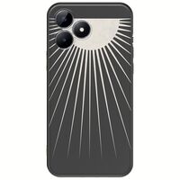 Minimal Moon Realme C51 Black TPU (Μαύρη Σιλικόνη)