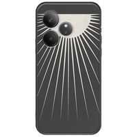 Minimal Moon Realme GT 6T 5G Black TPU (Μαύρη Σιλικόνη)