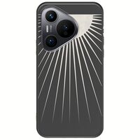 Minimal Moon Huawei Pura 70 Black TPU (Μαύρη Σιλικόνη)
