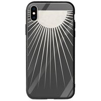 Minimal Moon iPhone XS Max Groove TPU (Tempered Glass και TPU)