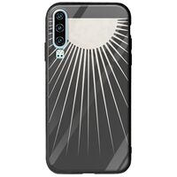 Minimal Moon Huawei P30 Groove TPU (Tempered Glass και TPU)