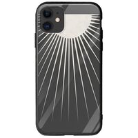 Minimal Moon iPhone 11 Groove TPU (Tempered Glass και TPU)