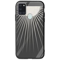 Minimal Moon Samsung Galaxy A21s Groove TPU (Tempered Glass και TPU)