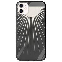 Minimal Moon iPhone 12 mini Groove TPU (Tempered Glass και TPU)