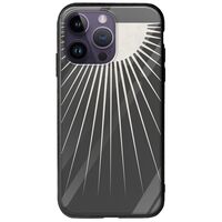 Minimal Moon iPhone 15 Pro Groove TPU (Tempered Glass και TPU)