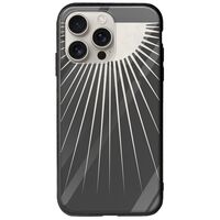 Minimal Moon iPhone 16 Pro Groove TPU (Tempered Glass και TPU)
