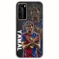 Football Stars - Lamine Yamal Huawei P40 Pro Flexible TPU (Διάφανη Σιλικόνη)