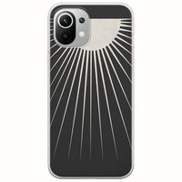 Minimal Moon Xiaomi Mi 11 Lite / 11 Lite NE / 5G Flexible TPU (Διάφανη Σιλικόνη)