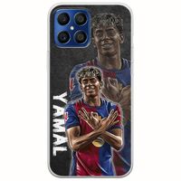 Football Stars - Lamine Yamal Honor X8 Flexible TPU (Διάφανη Σιλικόνη)