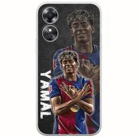 Football Stars - Lamine Yamal Oppo A17 Flexible TPU (Διάφανη Σιλικόνη)