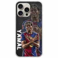 Football Stars - Lamine Yamal iPhone 16 Pro Flexible TPU (Διάφανη Σιλικόνη)