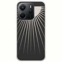 Minimal Moon Xiaomi Redmi Note 14 4G Flexible TPU (Διάφανη Σιλικόνη)