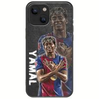 Football Stars - Lamine Yamal iPhone 13 mini Black TPU (Μαύρη Σιλικόνη)