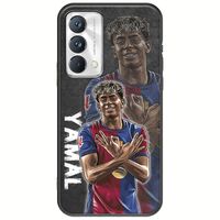 Football Stars - Lamine Yamal Realme GT Master Edition Black TPU (Μαύρη Σιλικόνη)
