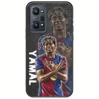 Football Stars - Lamine Yamal Realme GT 2 5G Black TPU (Μαύρη Σιλικόνη)