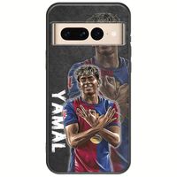 Football Stars - Lamine Yamal Google Pixel 7 Pro 5G Black TPU (Μαύρη Σιλικόνη)