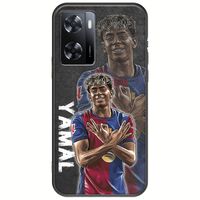 Football Stars - Lamine Yamal Oppo A57 4G Black TPU (Μαύρη Σιλικόνη)