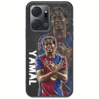 Football Stars - Lamine Yamal Honor X7a Black TPU (Μαύρη Σιλικόνη)