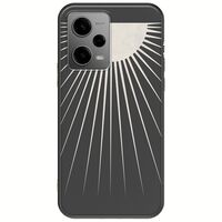 Minimal Moon Xiaomi Redmi Note 12 5G Black TPU (Μαύρη Σιλικόνη)