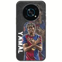 Football Stars - Lamine Yamal Honor Magic 4 Lite 5G Black TPU (Μαύρη Σιλικόνη)