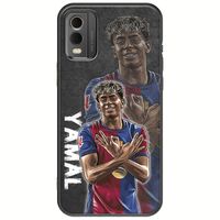 Football Stars - Lamine Yamal Nokia C32 Black TPU (Μαύρη Σιλικόνη)